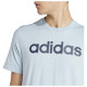 Adidas Ανδρική κοντομάνικη μπλούζα Essentials Single Jersey Linear Embroidered Logo Tee